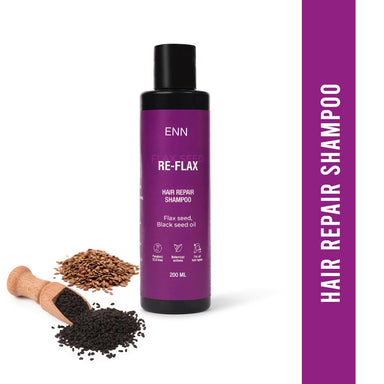 Vanity Wagon | Buy ENN Re-Flax Hair Repair Shampoo with Flax Seed & Black Seed Oil
