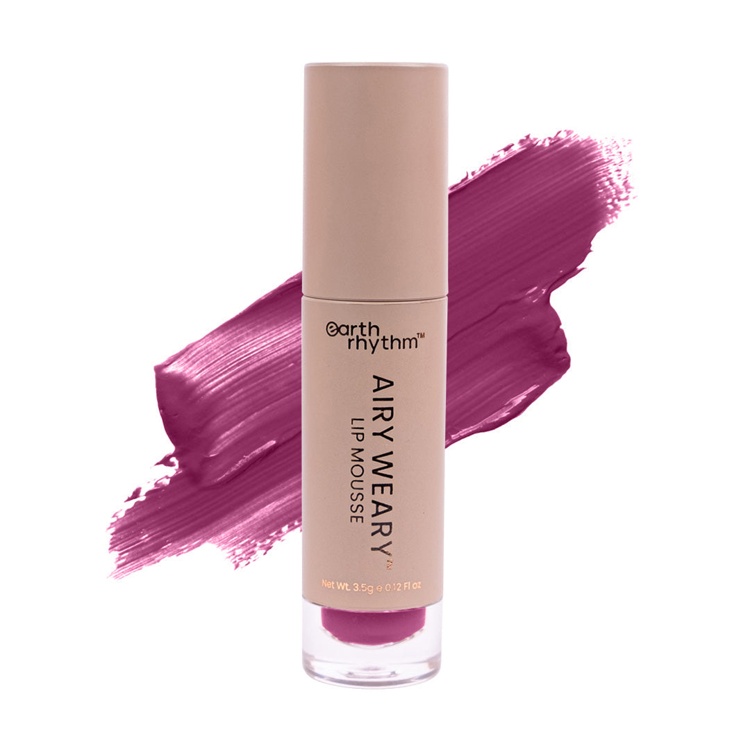 Earth Rhythm Airy Weary Lip Mousse, Velours