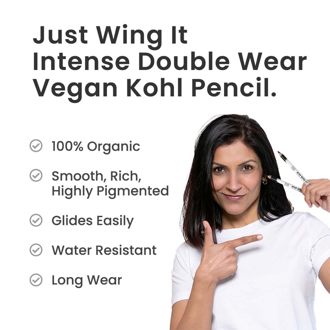 Vanity Wagon | Buy Earth Rhythm Just Wing It, Double Wear Vegan Kohl Pencil