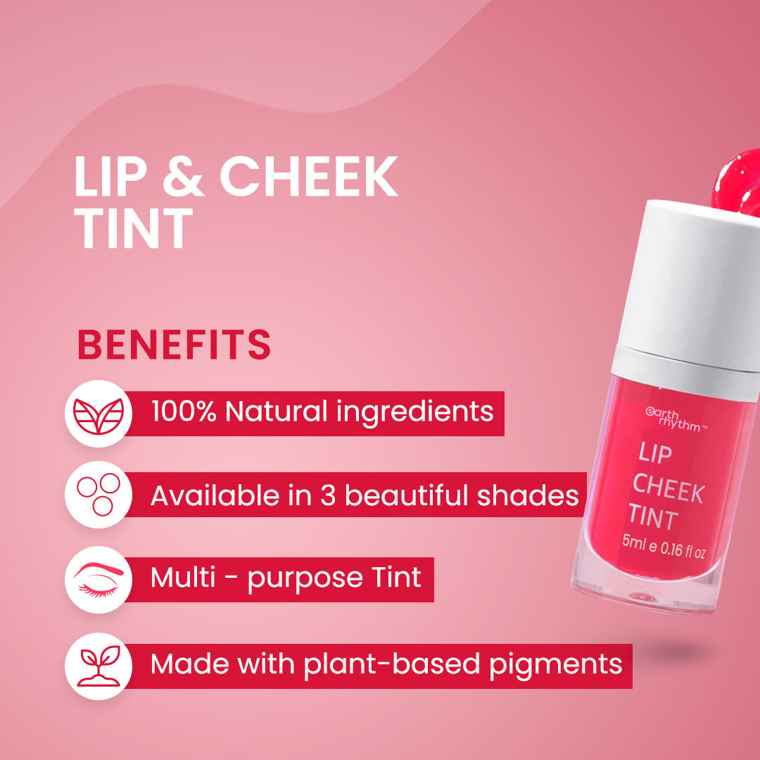 Vanity Wagon | Buy Earth Rhythm Cherry Lip Cheek Tint