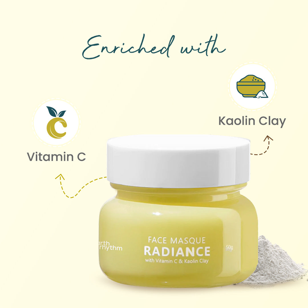 Vanity Wagon | Buy Earth Rhythm Radiance Face Masque with Vitamin C & Kaolin Clay