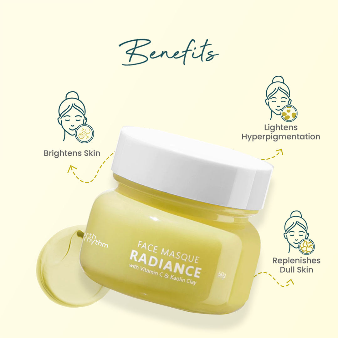 Vanity Wagon | Buy Earth Rhythm Radiance Face Masque with Vitamin C & Kaolin Clay