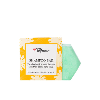 Vanity Wagon | Buy Earth Rhythm Shampoo Bar for Dandruff prone Itchy Scalp with Arnica Extracts