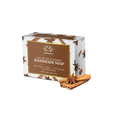 Vanity Wagon | Buy Earthraga Shea Butter & Cinnamon Handmade Soap