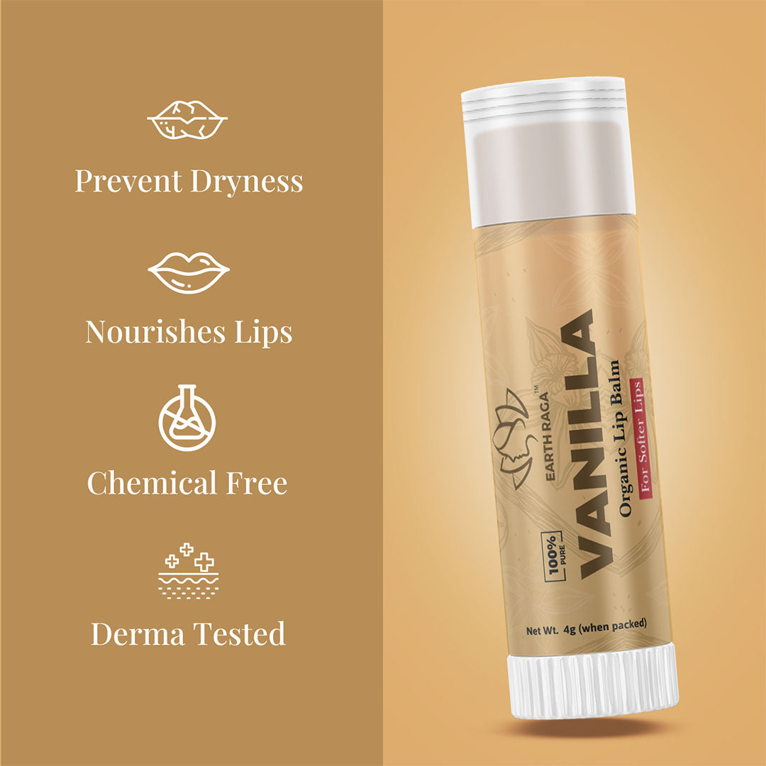 Vanity Wagon | Buy Earthraga Vanilla Organic Lip Balm