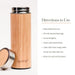 Vanity Wagon | Buy Ecotyl Bamboo Stainless Steel Insulated flask