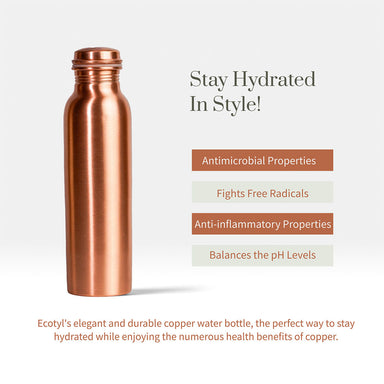Vanity Wagon | Buy Ecotyl Copper Bottle