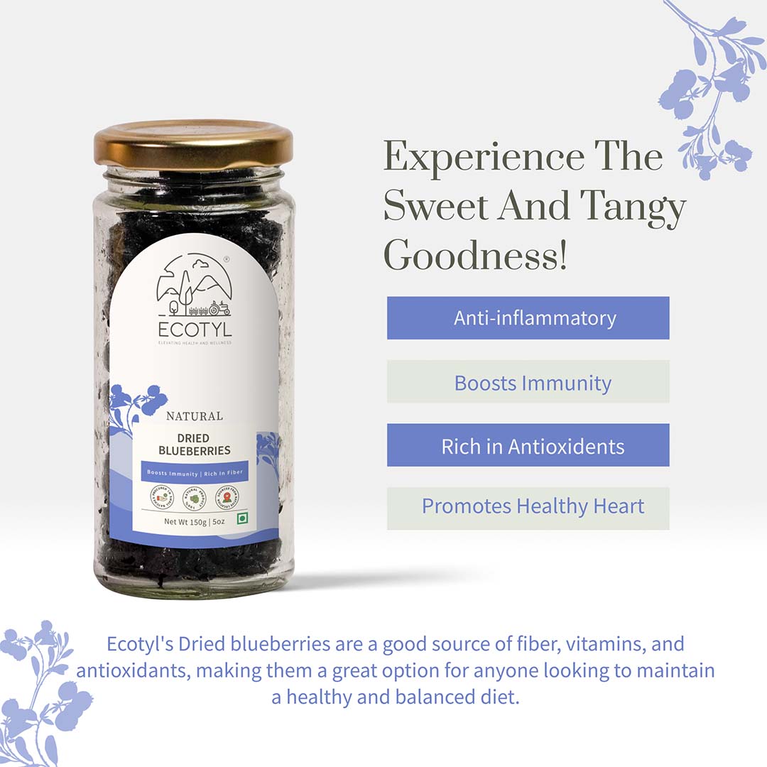 Vanity Wagon | Buy Ecotyl Natural Dried Blueberries