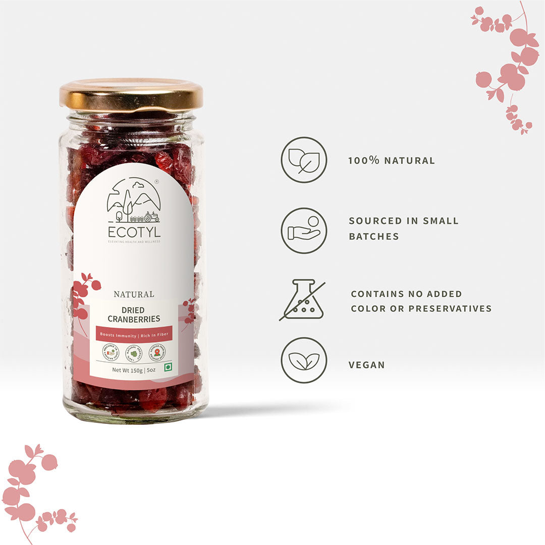 Vanity Wagon | Buy Ecotyl Natural Dried Cranberries