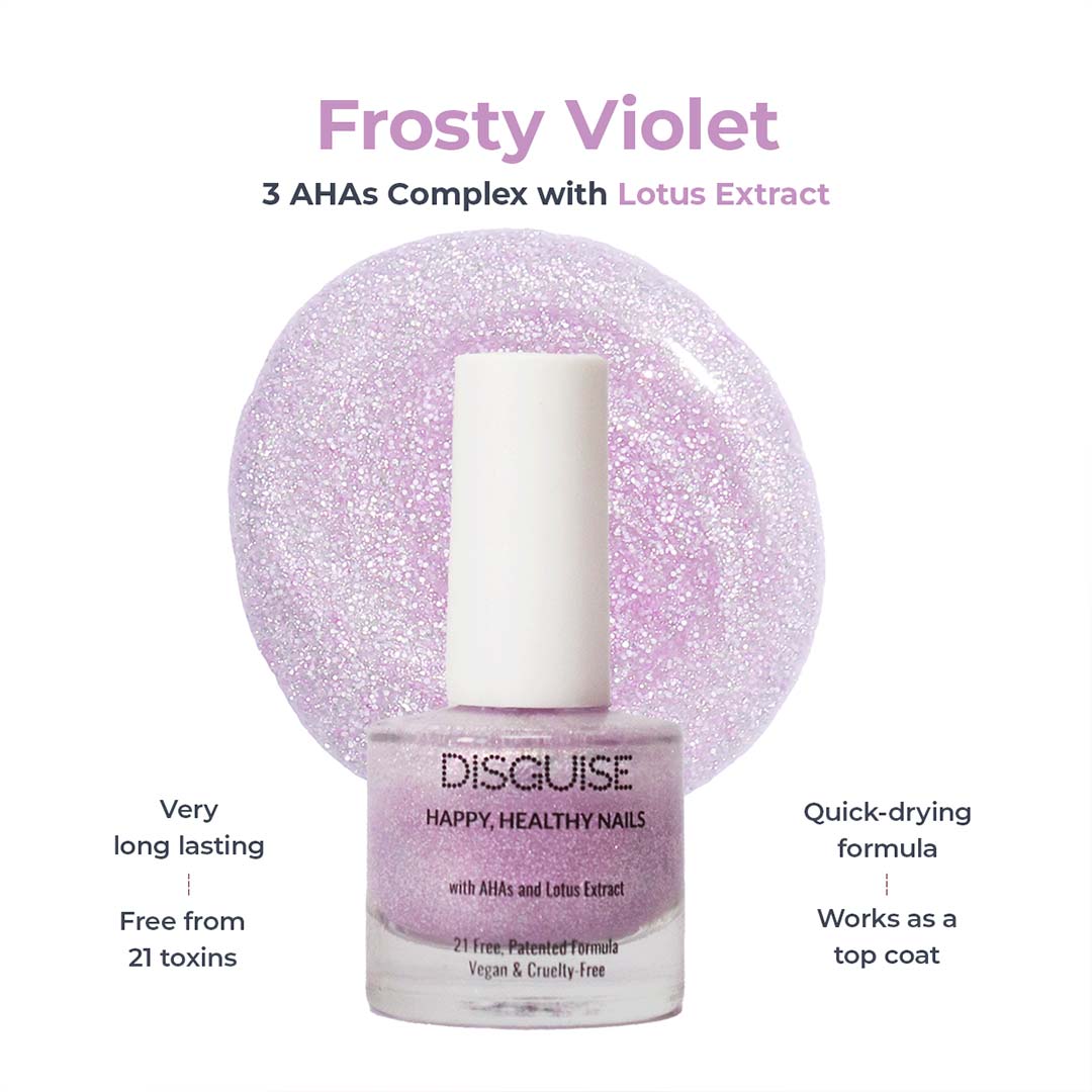 Vanity Wagon l Buy Disguise Cosmetics Nail Polish, Frosty Violet 131