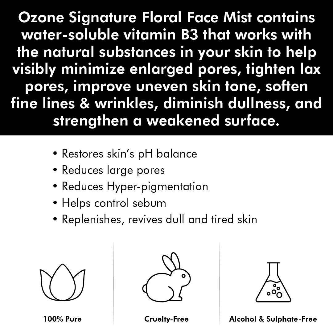 Vanity Wagon | Buy Ozone Signature Floral Face Mist