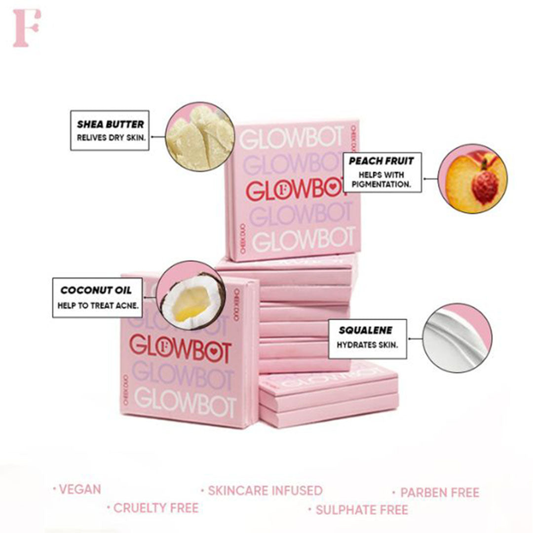 Vanity Wagon | Buy Flossy Cosmetics Glowbot Cheek Duo Berry & Nude Chocolate Drizzle