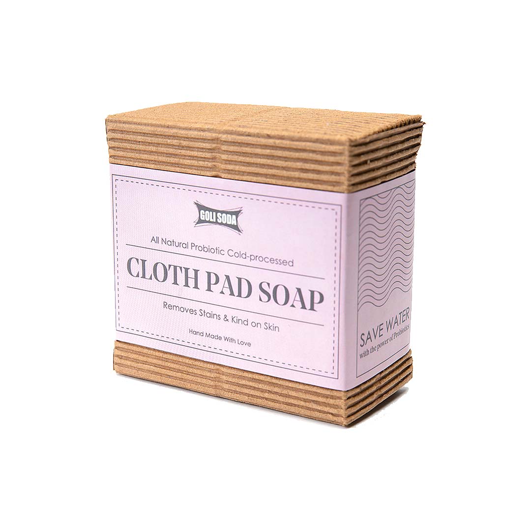 Vanity Wagon | Buy Goli Soda All Natural Probiotics Cloth Pad Diaper Soap