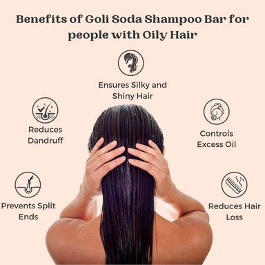 Vanity Wagon | Buy Goli Soda All Natural Probiotics Shampoo Bar for Oily Hair