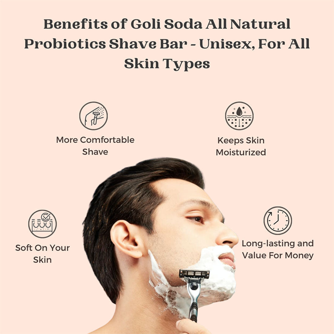 Vanity Wagon | Buy Goli Soda All Natural Probiotics Shave Bar