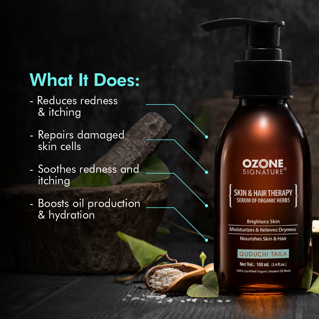 Vanity Wagon | Buy Ozone Signature Guduchi Taila, Body Oil for Dry Skin