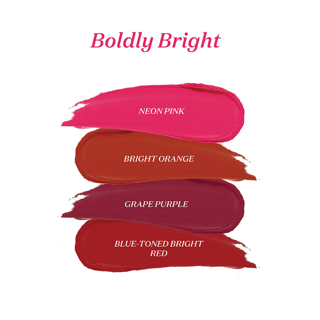 Vanity Wagon | Buy Gush Beauty Retro Glam Lip Kit, Boldly Bright & In The Nude