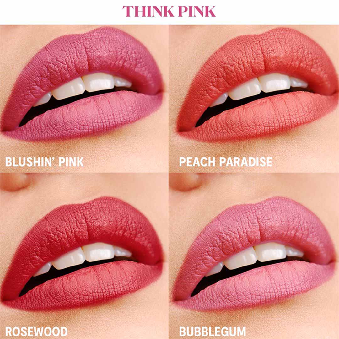 Vanity Wagon | Buy Gush Beauty Retro Glam Lip Kit, Think Pink & Nuditude