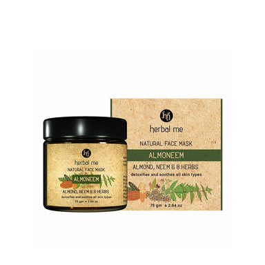 Vanity Wagon | Buy Herbal Me Almoneem Natural Face Mask with Almond & Neem