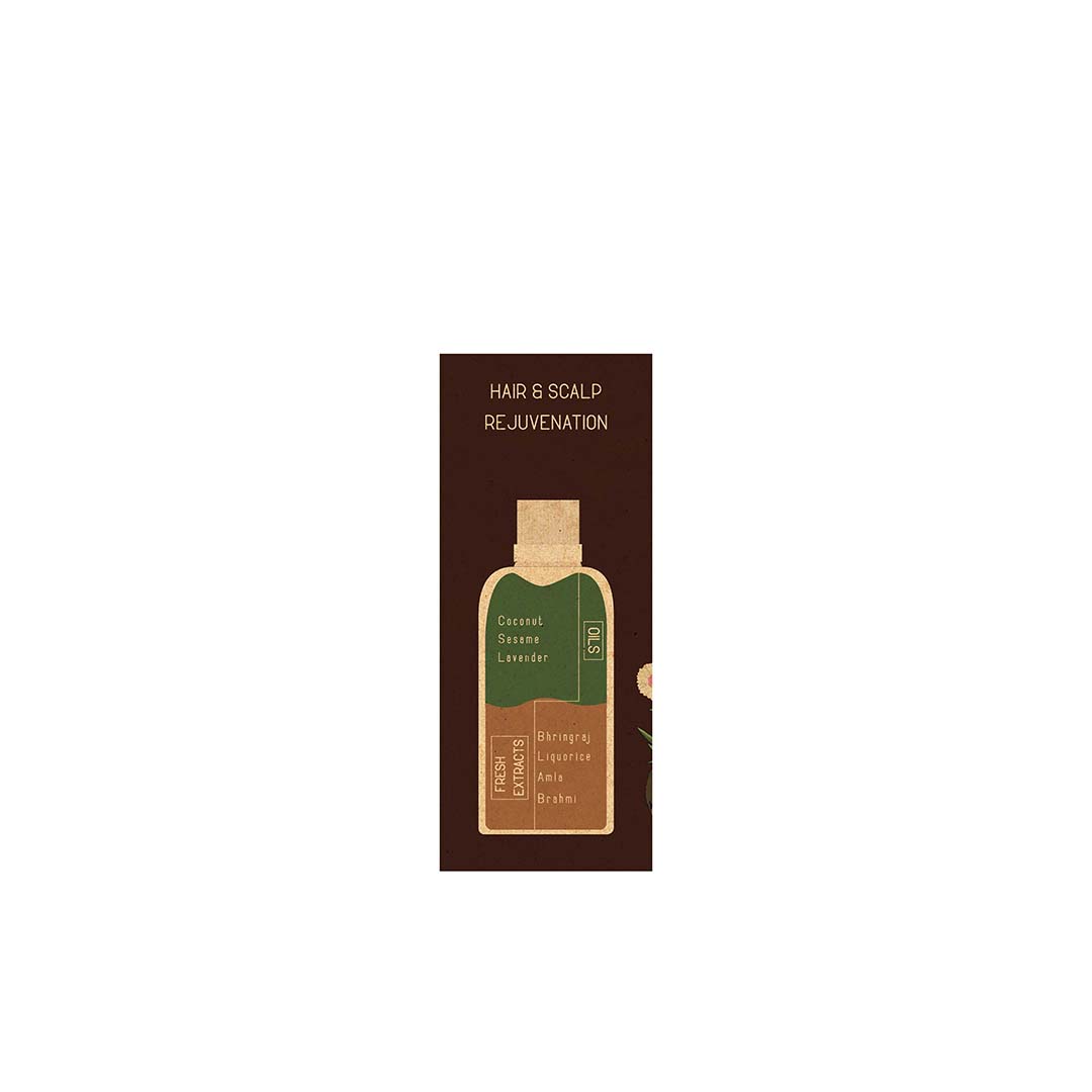 Vanity Wagon | Buy Herbal Me Brilaven Organic Hair Oil with Bhringraj & Lavender
