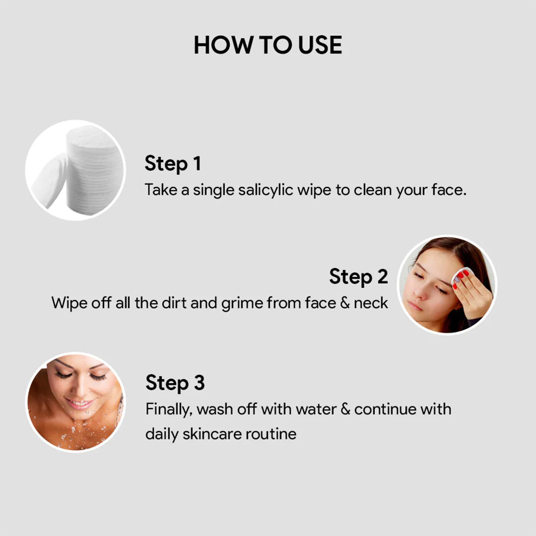 Vanity Wagon | Buy House of Beauty Anti Pimple Wipes with 2% Salicylic Acid & Cica