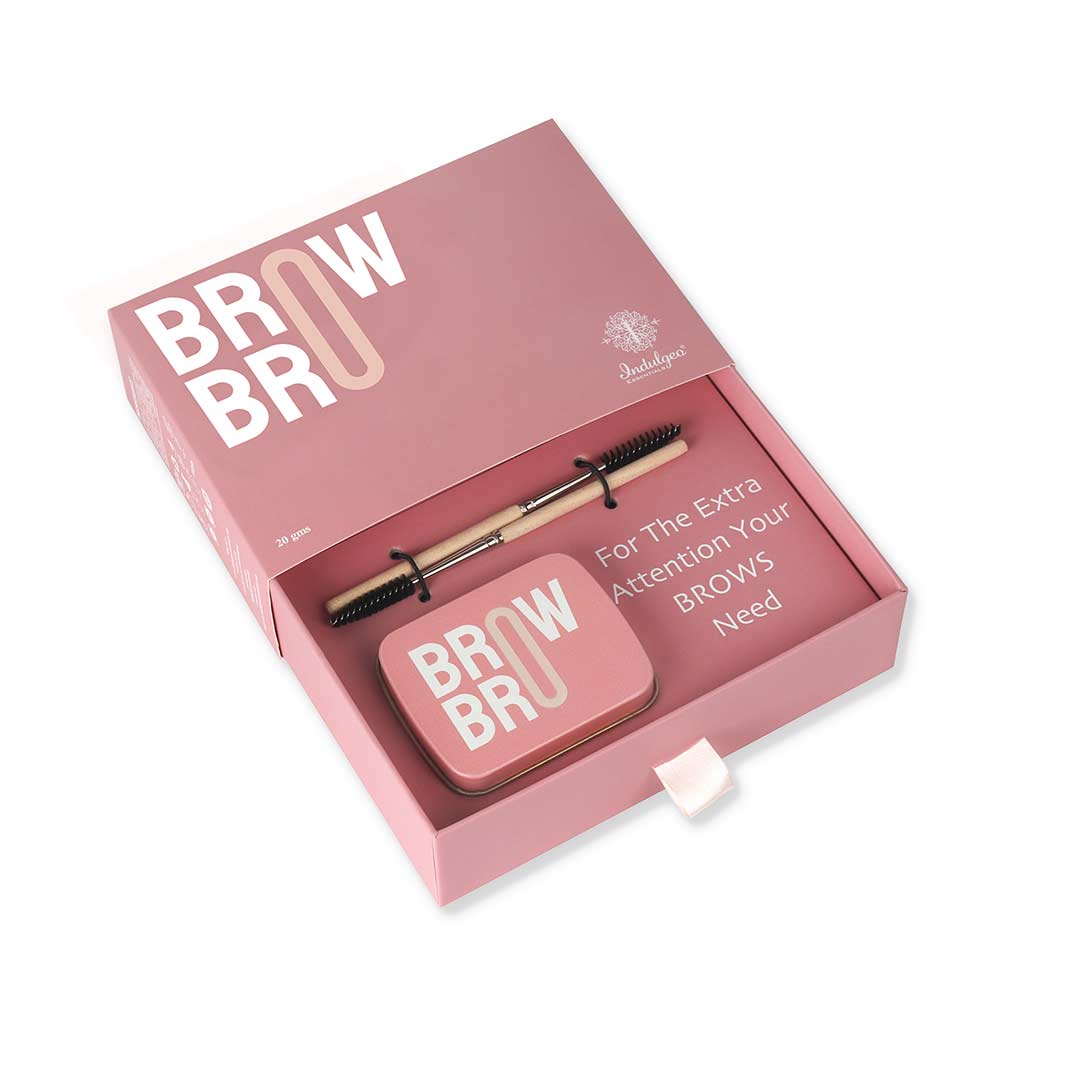 Indulgeo Essentials Brow Bro for fuller and fluffier eyebrows