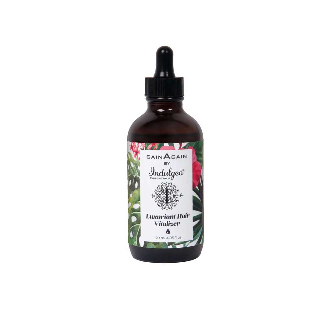 Indulgeo Essentials Hair Vitalizer with Rosemary Oil, Distilled Lotus Extract & Witch Hazel