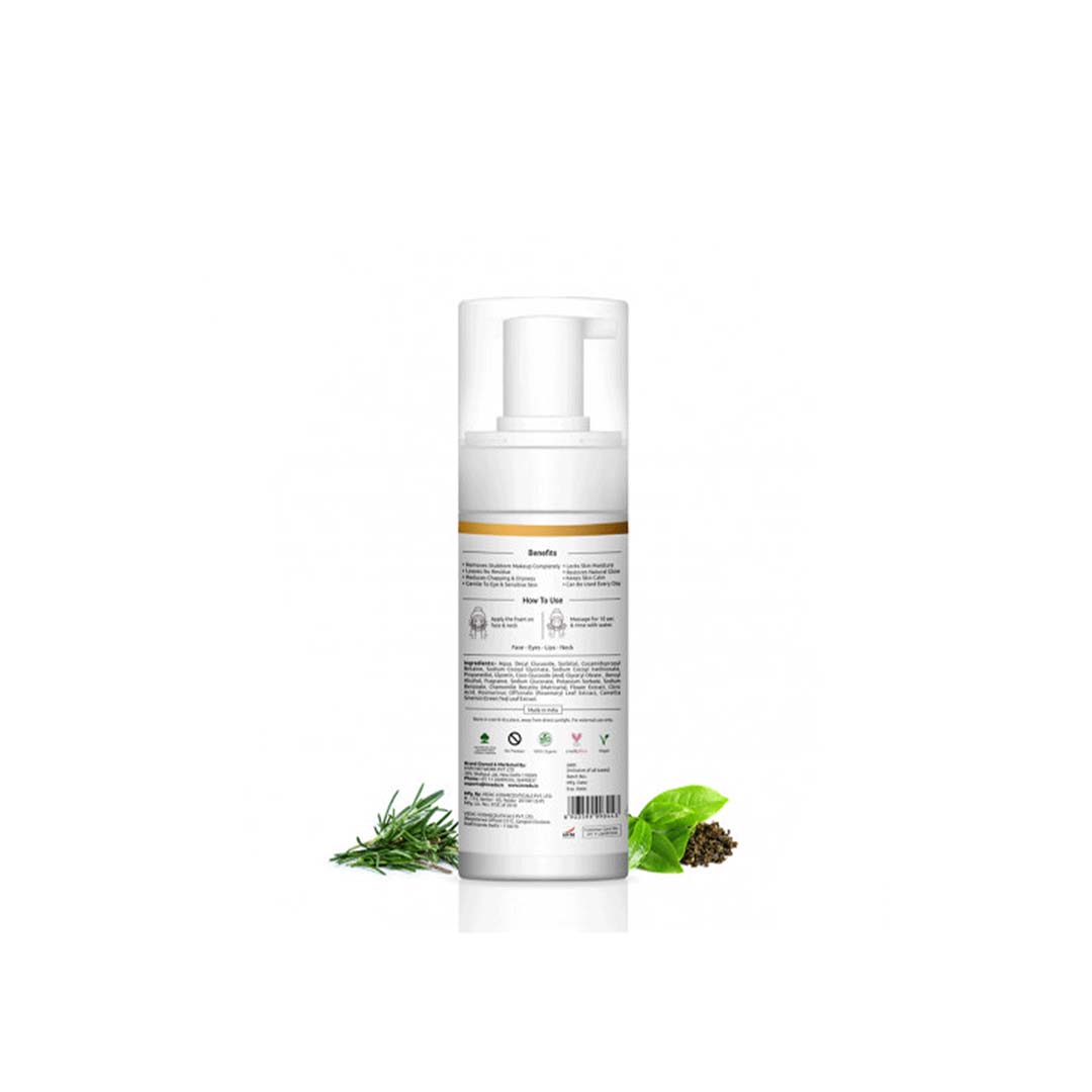 Inveda Stubborn Makeup Micellar Foam Cleanser with Rosemary & Green Tea