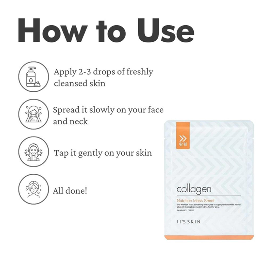 Vanity Wagon | Buy It's Skin Collagen Nutrition Mask Sheet