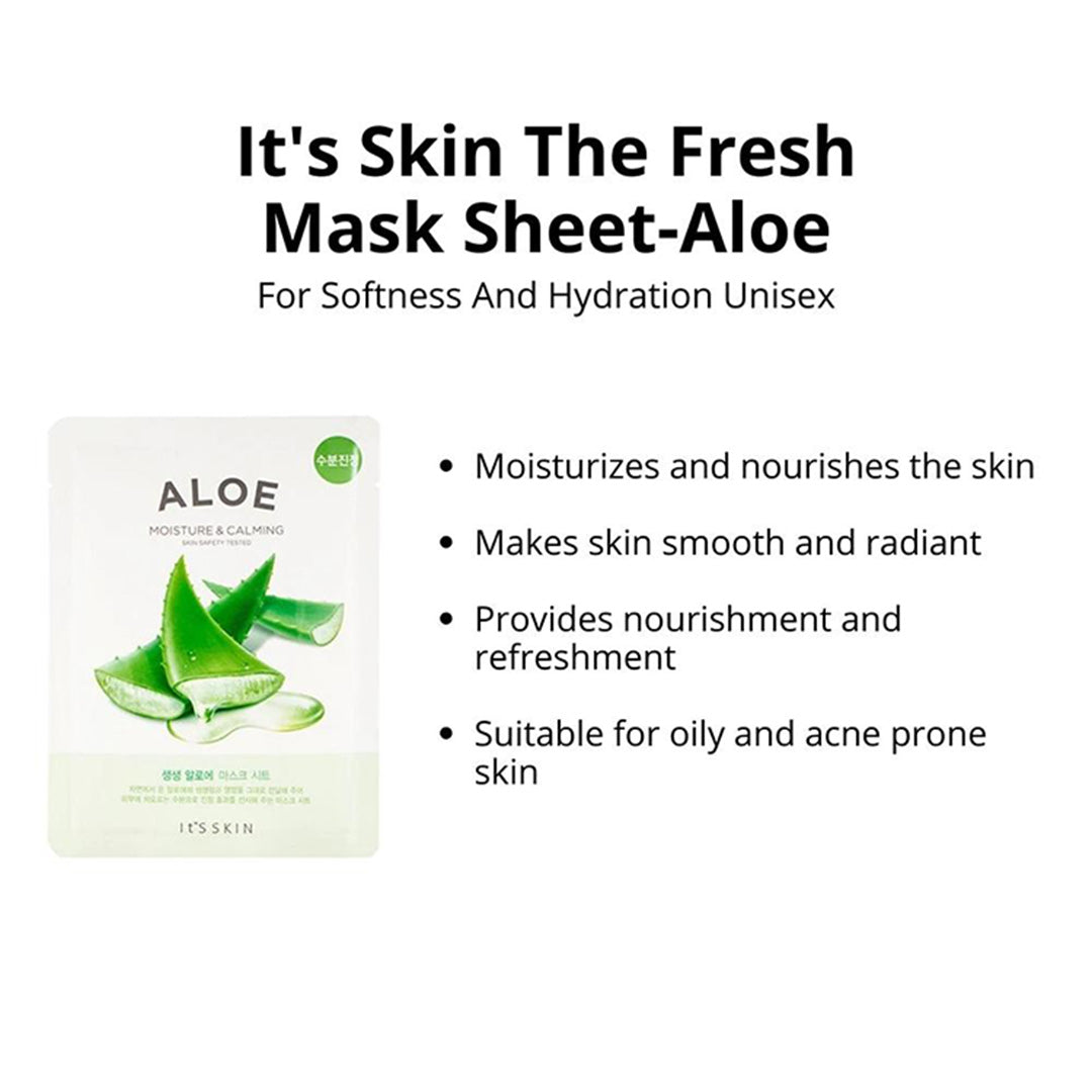 Vanity Wagon | Buy It's Skin The Fresh Mask Sheet, Aloe