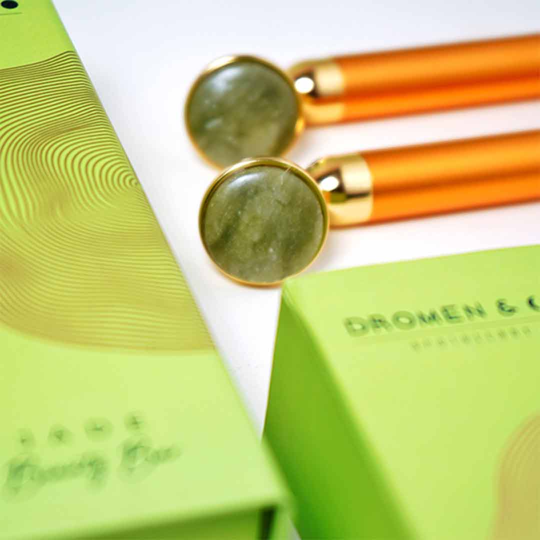 Dromen & Co Jade Beauty Bar, Electric Facial Roller