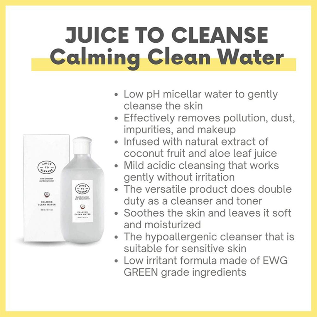 Vanity Wagon | Buy Juice To Cleanse Calming Clean Water