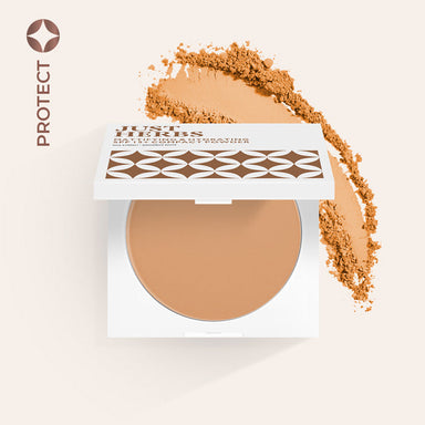 Vanity Wagon | Buy Just Herbs Compact Powder Mattifying & Hydrating with SPF 15, Ivory