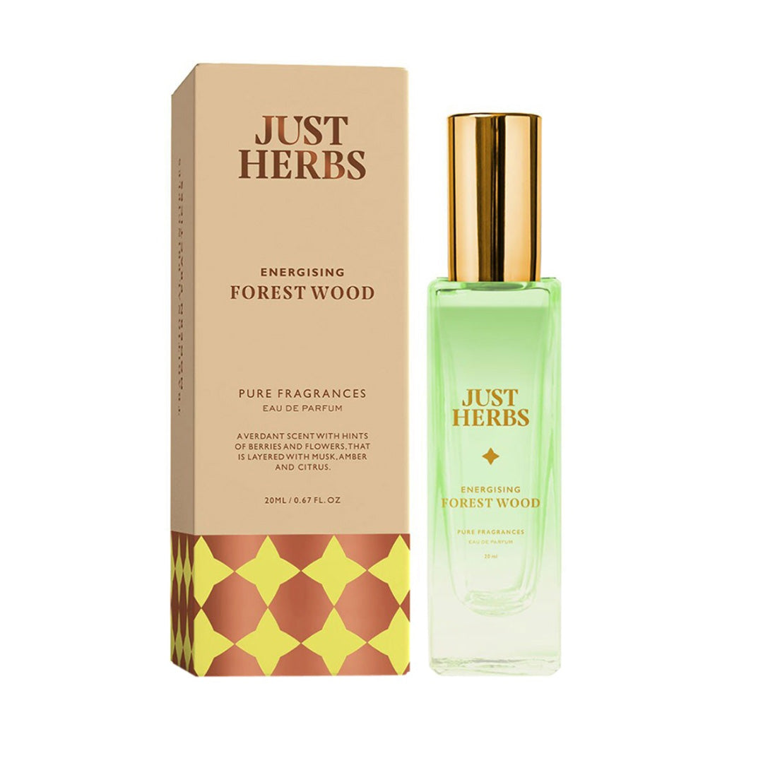 Vanity Wagon | Buy Just Herbs Energising Eau De Parfum, Forest Wood
