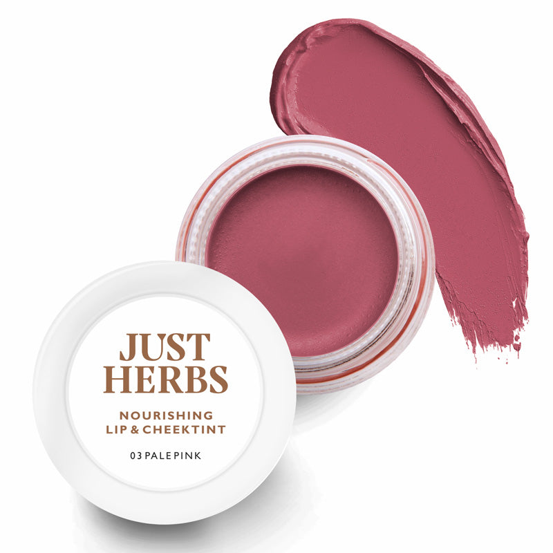 Vanity Wagon | Buy Just Herbs Herb Enriched Lip and Cheek Tint, 03 Pale pink