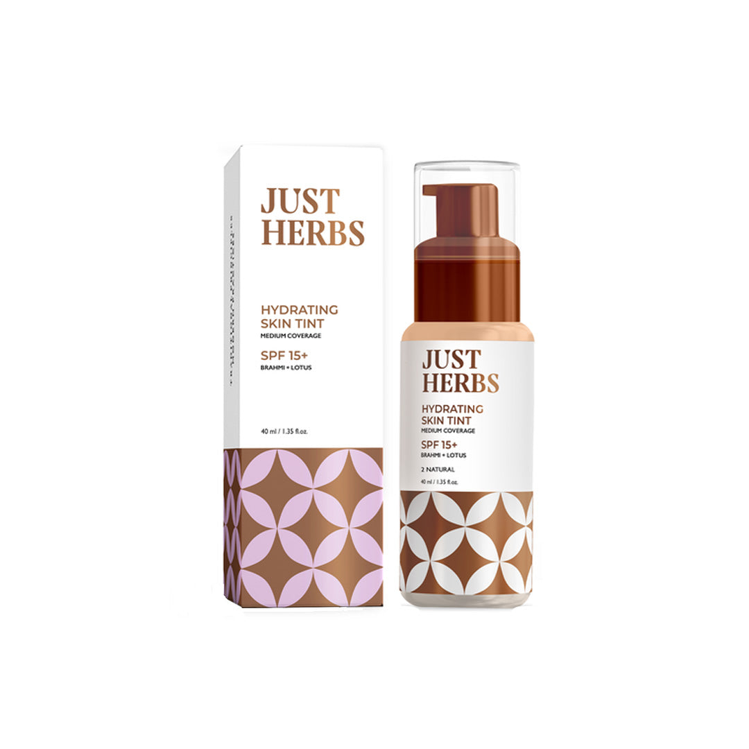 Buy Just Herbs Hydrating Skin Tint SPF 15+, 2 Natural | Vanity Wagon