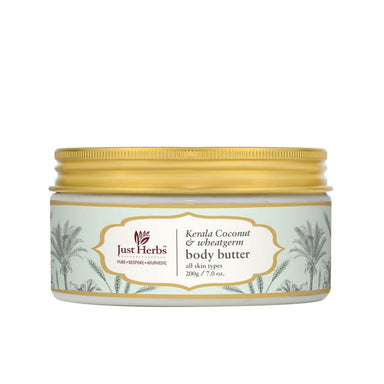 Vanity Wagon | Buy Just Herbs Kerala Coconut & Wheatgerm Body Butter