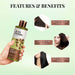 Buy Just Herbs Volumising Shampoo with Fenugreek & Shikakai | Vanity Wagon