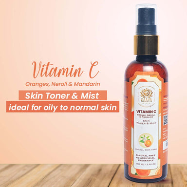 Vanity Wagon | Buy Kaaya Natural Orange, Neroliem & Mandarien Toner & Mist with Vitamin C