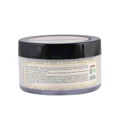 Khadi Natural Herbal Hand Cream with Milk and Saffron -2