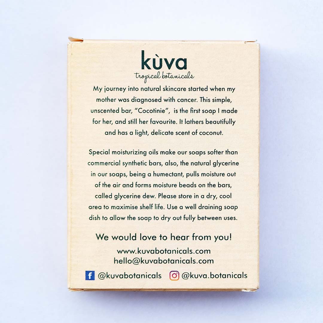 Vanity Wagon | Buy Kuva Cocotinie Unscented Pure Coconut Soap