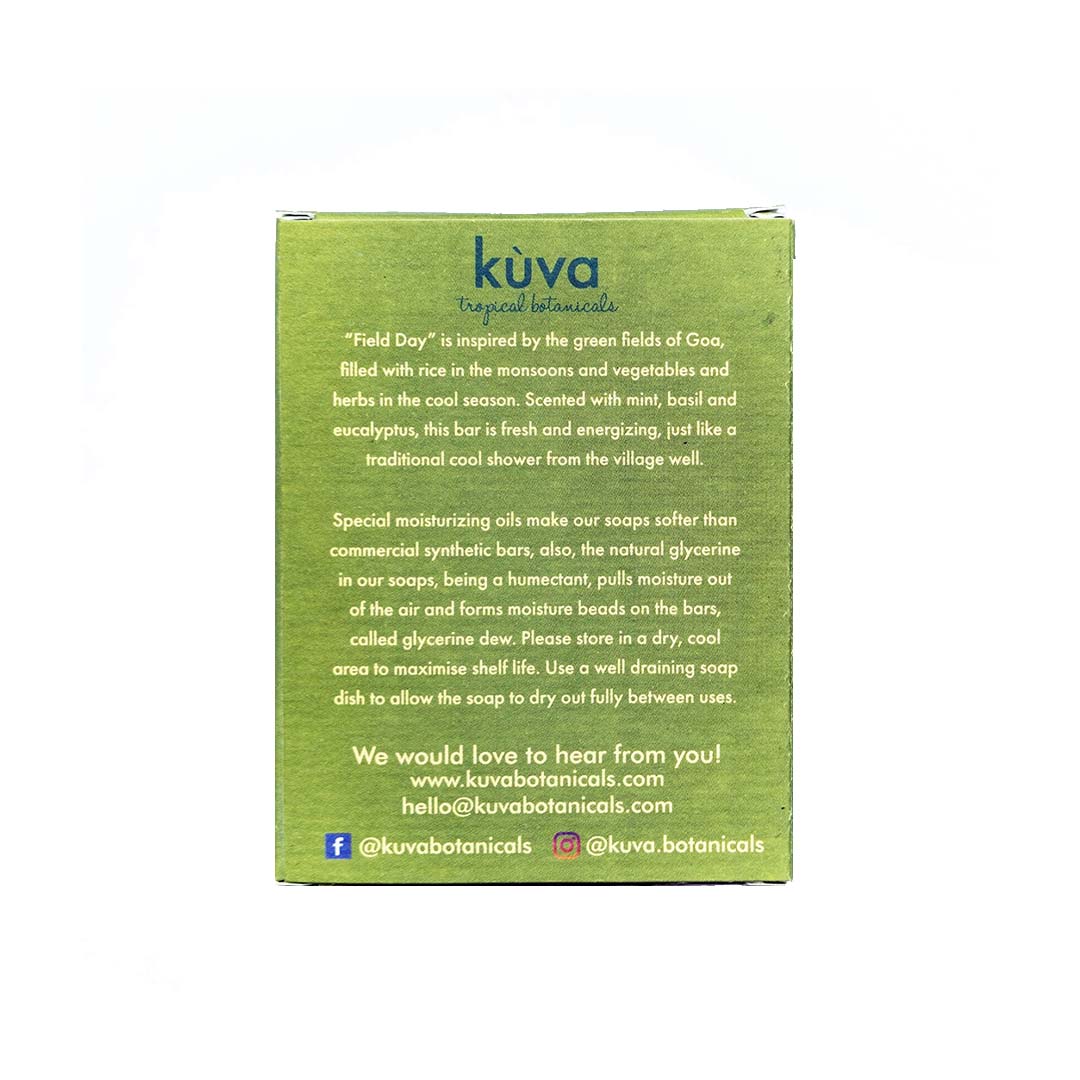 Vanity Wagon | Buy Kuva Field Day Peppermint and Eucalyptus Soap