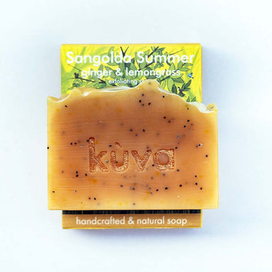 Vanity Wagon | Buy Kuva Sangolda Summer Lemongrass & Ginger Exfoliating Soap