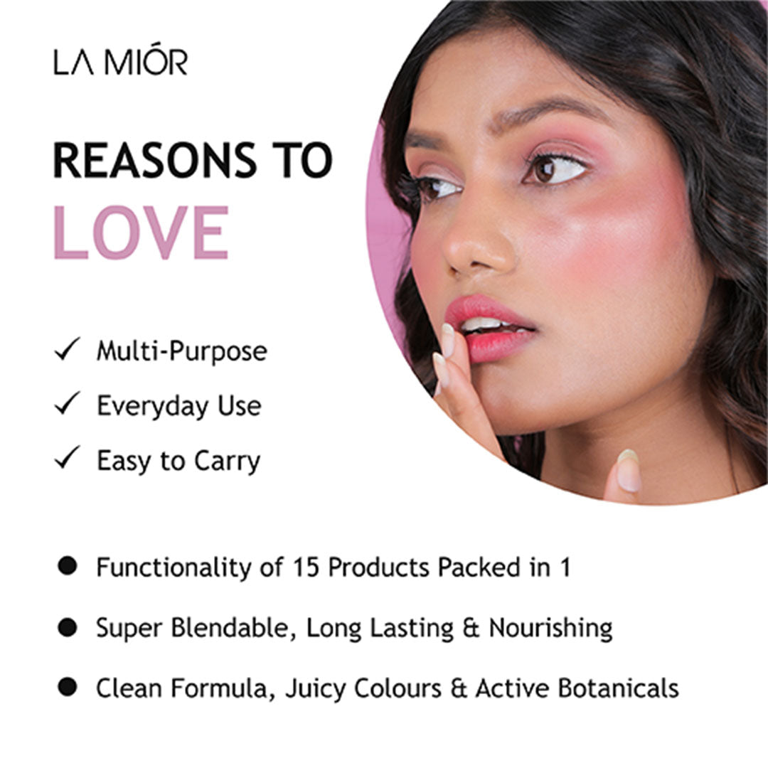 Vanity Wagon | Buy La Mior Everyday Glow 5 in 1 Lip, Cheek & Eye Palette, Splendid