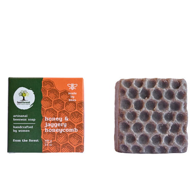 Vanity Wagon | Buy Last Forest Artisanal Handmade Beeswax Honeycomb Soap with Honey & Jaggery