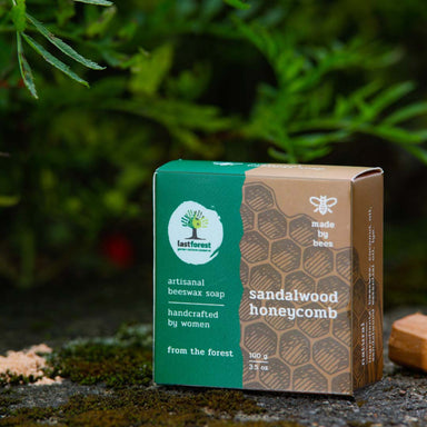 Vanity Wagon | Buy Last Forest Artisanal Handmade Beeswax Honeycomb Soap with Sandalwood