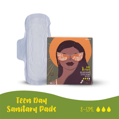 Vanity Wagon | Buy Lemme Be 100% Pure Cotton Teen Sanitary Day Pads for Girls