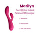 Vanity Wagon | Buy Lemme Be Marilyn, Dual Motor Rabbit Personal Massager