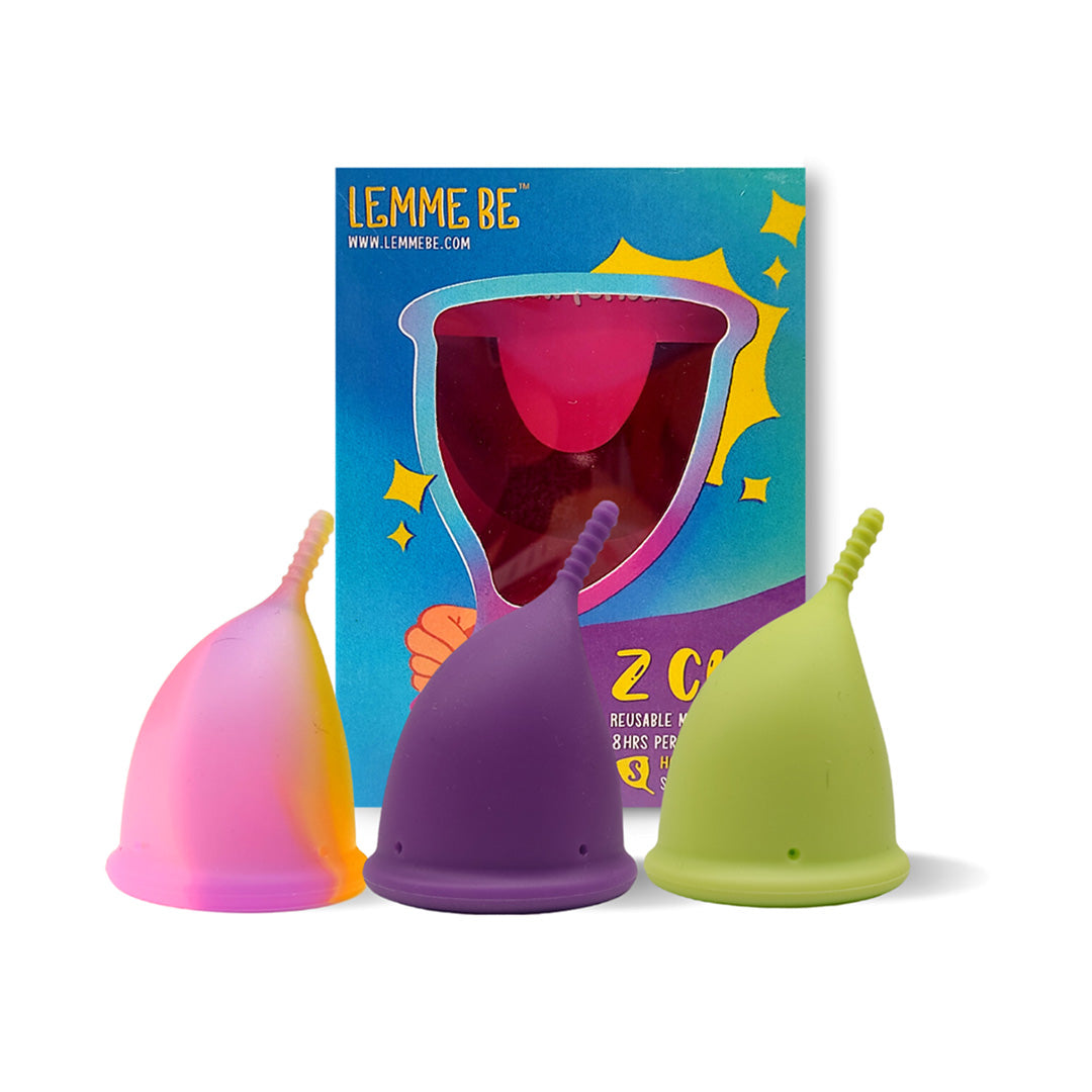 Vanity Wagon | Buy Lemme Be Z Cup Reusable Menstrual Cup, Purple