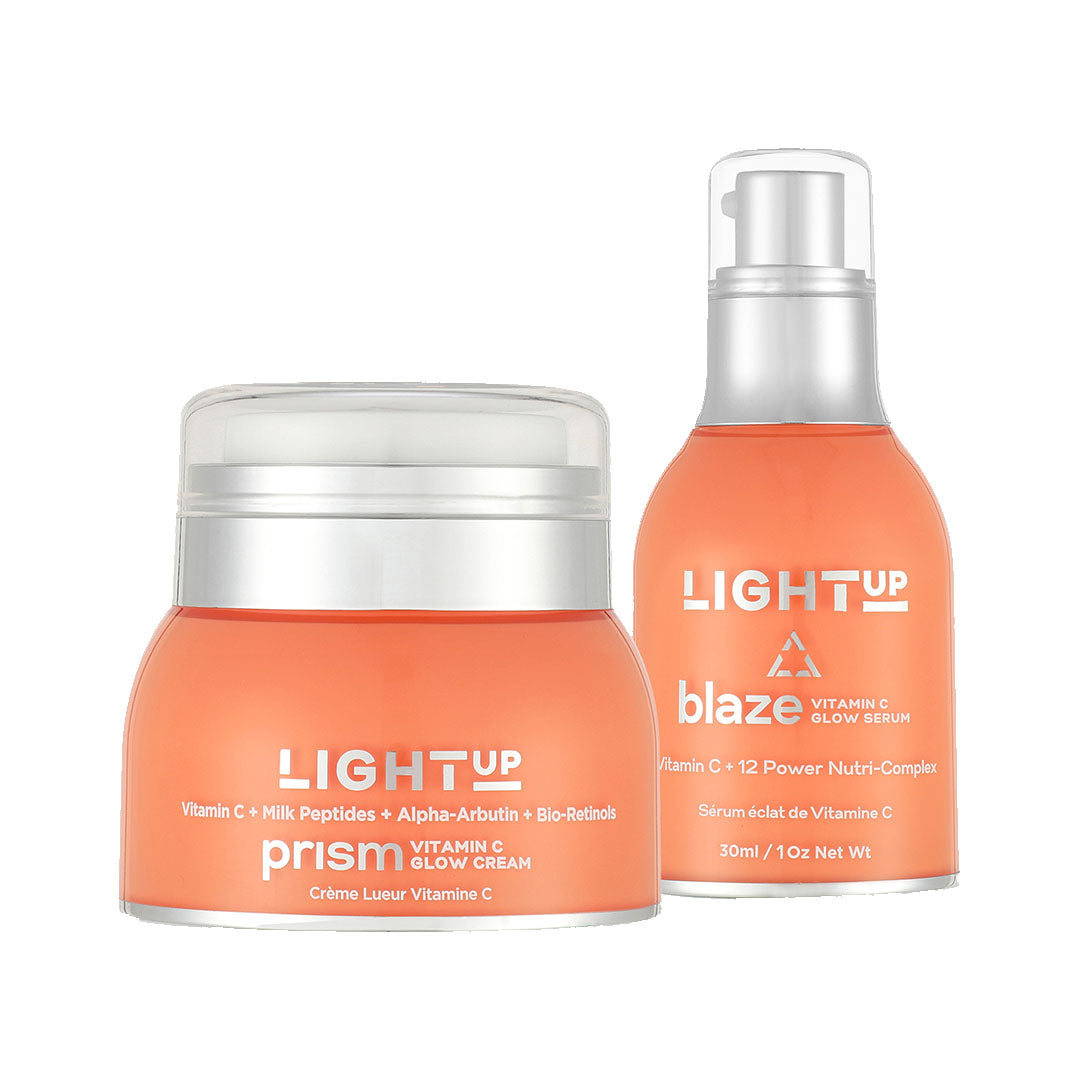 Light Up Beauty Ace The Glow Vitamin C Skin Brightening Set